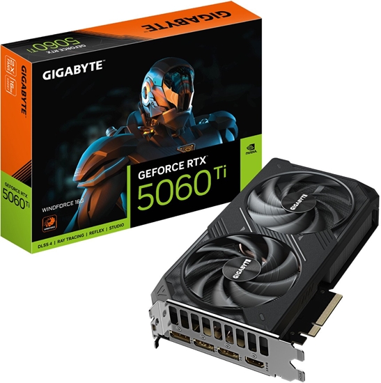 Picture of GIGABYTE GeForce RTX5060Ti WNDFRC 16GB