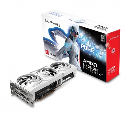 Attēls no Karta graficzna Radeon RX 9070 XT PURE 16GB OC GDDR6 256bit 2DP/2HDMI