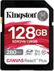Изображение Karta Kingston Canvas React Plus SDXC 128 GB Class 10 UHS-II/U3 V60 (SDR2V6/128GB)