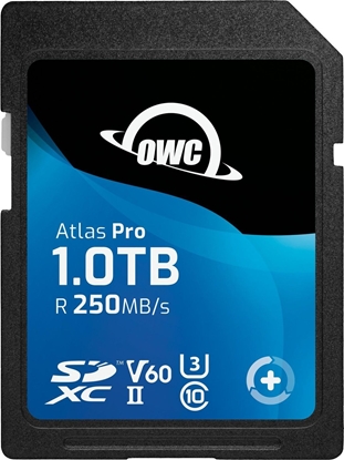 Attēls no Karta OWC Atlas Pro SDXC 1 TB Class 10 UHS-II/U3 V60 (OWCSDV60P1000)