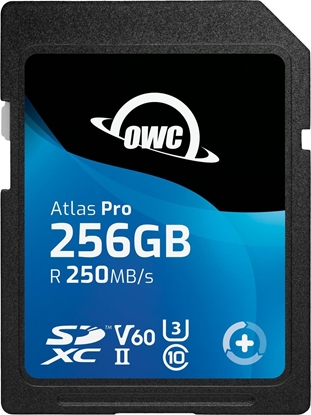 Attēls no Karta OWC Atlas Pro SDXC 256 GB Class 10 UHS-II/U3 V60 (OWCSDV60P0256)