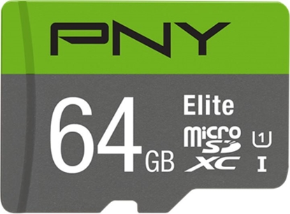 Attēls no Karta pamięci MicroSDXC Elite 64GB P-SDUX64U185GW-GE 