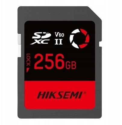 Attēls no Karta pamici SDXC HIKSEMI CAPTURE HS-SD-E60(STD) 256GB 250/180 MB/s Class 10 U3 TLC V60