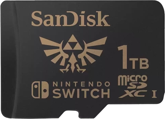 Изображение Karta SanDisk Nintendo Switch Zelda Edition MicroSDXC 1 TB Class 10 UHS-I/U3  (002200300000)