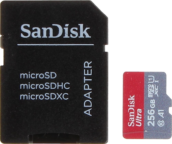 Изображение Karta SanDisk Ultra MicroSDXC 256 GB Class 10 UHS-I/U1 A1  (SD-MICRO-10/256-SAND)