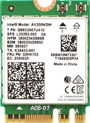 Picture of Karta sieciowa Intel Wireless-6 AX201 (AX201.NGWG.NV)