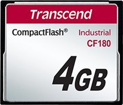 Изображение Karta Transcend CF180I Compact Flash 4 GB  (TS4GCF180I)