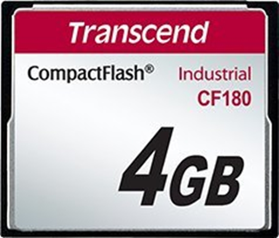 Изображение Karta Transcend CF180I Compact Flash 4 GB  (TS4GCF180I)