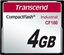 Picture of Karta Transcend CF180I Compact Flash 4 GB  (TS4GCF180I)