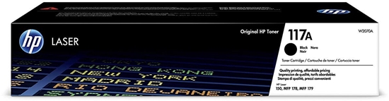 Picture of Kasete HP No.117A (W2070A) BK 1000psl OEM