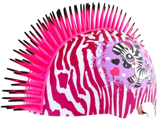Picture of Kask dziecicy juniorski RASKULLZ ZEBRA MOHAWK roz. S CHILD FS 5+ (50-54 cm) (NEW 2025)