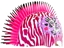 Picture of Kask dziecicy juniorski RASKULLZ ZEBRA MOHAWK roz. S CHILD FS 5+ (50-54 cm) (NEW 2025)