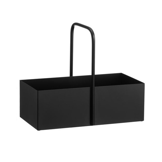 Picture of Kaste metāla Maku ar rokturi 35x19x30cm melna