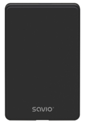 Attēls no Kastīte cietajam diskam Savio 2.5" HDD/SSD SATA USB 2.0