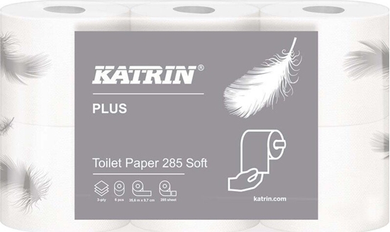 Picture of Katrin Toiletpapir katrin plus soft 285, pakke a 42 ruller