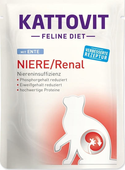 Picture of Kattovit KATTOVIT NIERE/RENAL Kaczka 85g dla kota