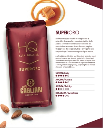 Attēls no Kavos pupels Cagliari SuperOro, 1,25 kg