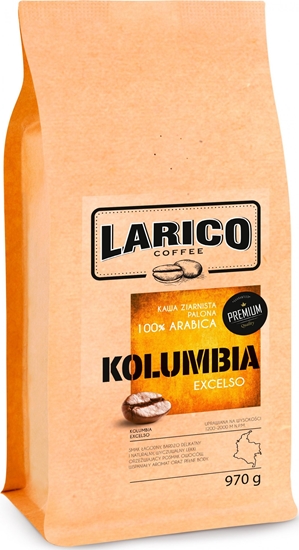 Picture of Kawa ziarnista Larico Kolumbia Excelso 970 g