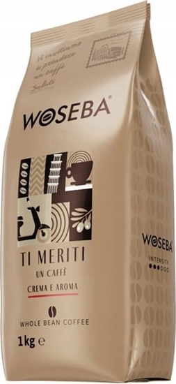 Изображение Kawa ziarnista Woseba Ti Meriti Crema e Aroma 1 kg