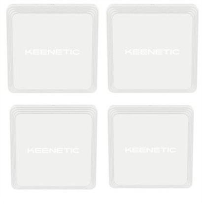 Attēls no Keenetic Voyager Pro AX1800 Mesh WiFi-6 Router/rozszerzacz/punkt dostpowy, 4 sztuki w zestawie