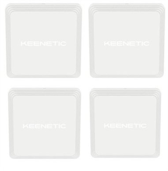 Изображение Keenetic Voyager Pro AX1800 Mesh WiFi-6 Router/rozszerzacz/punkt dostpowy, 4 sztuki w zestawie