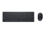 Изображение Dell Compact KM555 Silent Keyboard and Mouse, RF Wireless + Bluetooth, US Int, Black