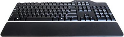Изображение Dell Keyboard US/European (QWERTY) Dell KB-813 Smartcard Reader USB Keyboard Black Kit | Dell | Smartcard keyboard | Wired | EN/LT