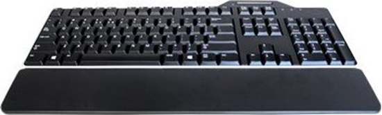 Picture of Dell Keyboard US/European (QWERTY) KB-813 Smartcard Reader USB Keyboard Black Kit US/LT
