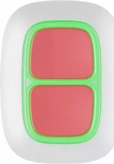 Изображение KEYFOB WIRELESS DOUBLE BUTTON/WHITE 23003 AJAX