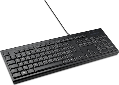 Picture of Klawiatura Kensington KB100 EQ* klawiatura Dom/Biuro USB QWERTY Skandynawia Czarny