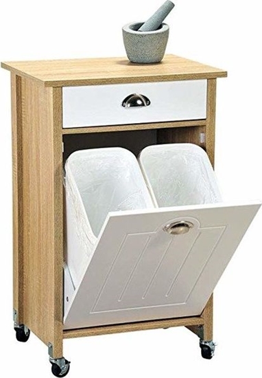 Picture of Kesper Szafka kuchenna z pojemnikami do segregacji mieci Kesper 50 x 79 x 37 cm uniwersalny