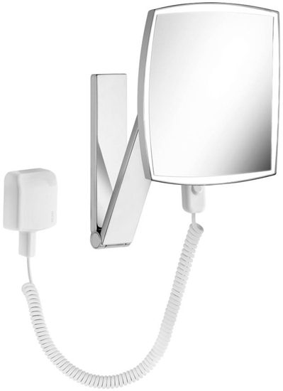 Picture of Keuco iLook move Cosmetic mirror square illuminated w/pivotedrail