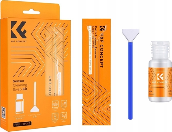 Изображение Kf Zestaw do czyszczenia matrycy Full Frame aparatu - K&F Concept