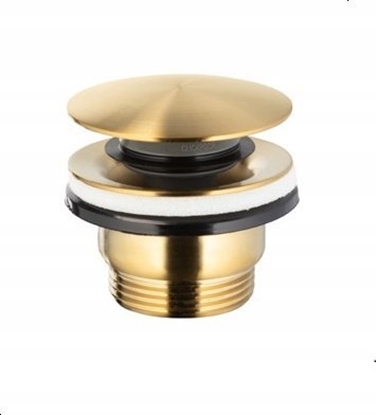 Attēls no KFA SPUST KLIK-KLAK UNIWERSALNY, OKRGY, STALOWY, NF BRUSHED GOLD