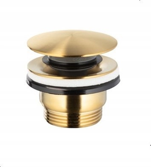 Picture of KFA SPUST KLIK-KLAK UNIWERSALNY, OKRGY, STALOWY, NF BRUSHED GOLD