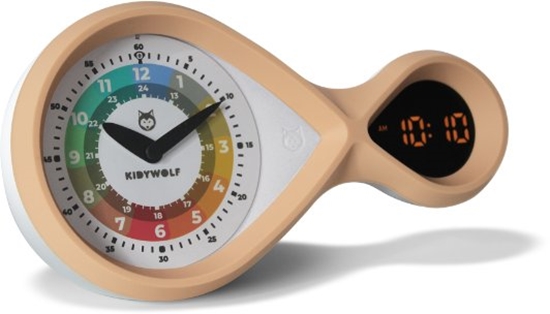 Picture of Kidywolf analog & digital Alarm Clock pink