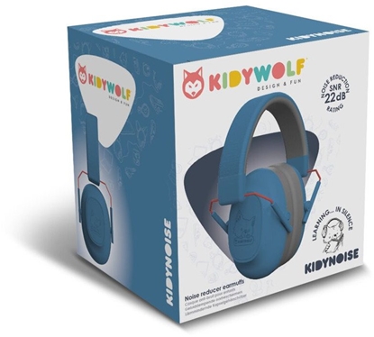 Picture of Kidywolf Noise Cancelling Headphones Kids blue