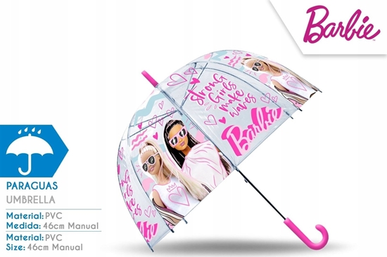 Picture of Kids Euroswan Parasolka przezroczysta automatyczna 48cm Barbie BB00011 Kids Euroswan