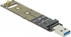 Picture of Delock Converter for M.2 NVMe PCIe SSD with USB 3.1 Gen 2