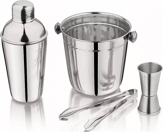 Picture of king hoff ZESTAW BARMASKI DO KOKTAJLI 4 EL. SHAKER KH-1706