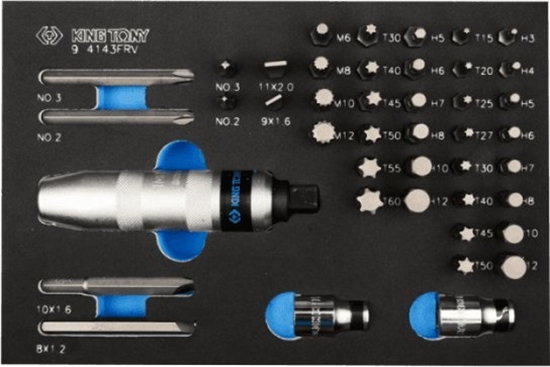 Picture of King Tony WKRTAK UDAROWY + BITY 5/16 43CZCI KING TONY