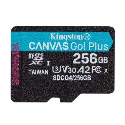 Picture of Atmiņas karte Kingston  Canvas Go Plus G4 MicroSDXC 256GB