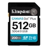 Picture of Atmiņas karte Kingston 512GB SDXC Canvas Go Plus Gen4