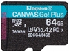 Picture of Atmiņas karte Kingston  Canvas Go Plus G4 MicroSDXC 64GB