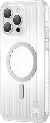 Изображение Kingxbar Kingxbar PQY Go Out Series magnetyczne etui iPhone 14 MagSafe srebrne