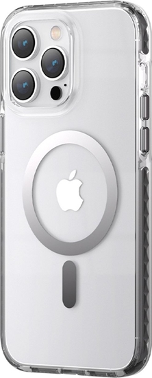 Изображение Kingxbar Kingxbar PQY Ice Crystal Series magnetyczne etui iPhone 14 MagSafe szare