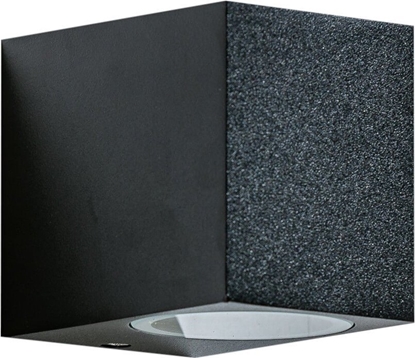 Picture of Kinkiet Azzardo Azzardo Rimini 1 AZ4267 kinkiet lampa cienna zewntrzna 1x35W GU10 czarny