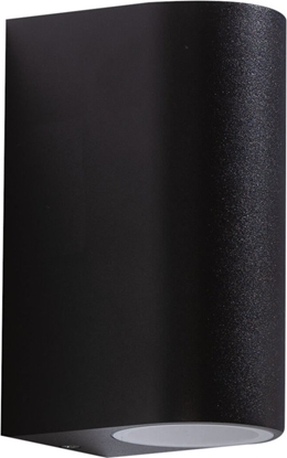 Picture of Kinkiet Azzardo Azzardo Rimini 2 AZ4266 kinkiet lampa cienna zewntrzna 2x35W GU10 czarny