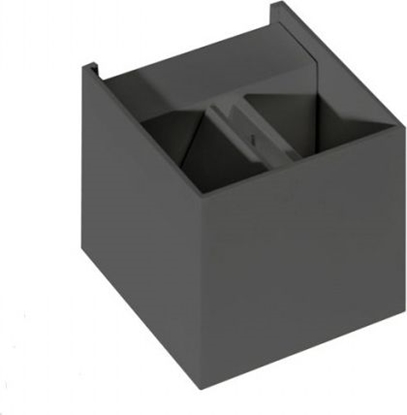 Attēls no Kinkiet Azzardo Kinkiet cienny szary AZzardo GAMBINO góra-dó ledowy AZ0957