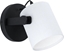 Picture of Kinkiet EGLO EGLO HORNWOOD 1 wall light, Surfaced, 1 bulb(s), E27, IP20, Black, White